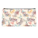 Pattern-with-hand-drawn-butterflies Pencil Case Front