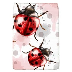 Ladybugs-pattern-texture-watercolor Removable Flap Cover (l) by Vaneshart