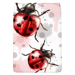 Ladybugs-pattern-texture-watercolor Removable Flap Cover (s) by Vaneshart