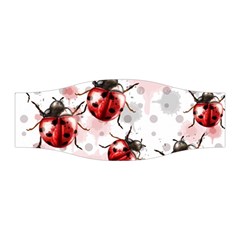 Ladybugs-pattern-texture-watercolor Stretchable Headband by Vaneshart