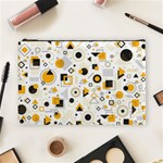 Flat-geometric-shapes-background Cosmetic Bag (Large) Front