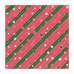 Christmas-background-star Medium Glasses Cloth by Vaneshart