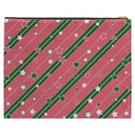 Christmas-background-star Cosmetic Bag (XXXL) Back