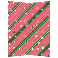 Christmas-background-star Back Support Cushion