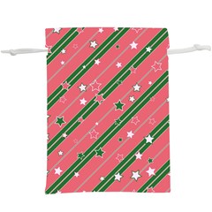 Christmas-background-star  Lightweight Drawstring Pouch (xl) by Vaneshart