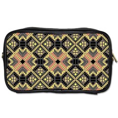 Seamless-mexican-pattern Toiletries Bag (two Sides) by Vaneshart