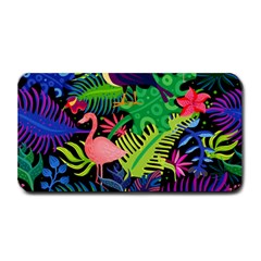 Tropical-exotic-colors-seamless-pattern Medium Bar Mats by Vaneshart