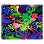 Tropical-exotic-colors-seamless-pattern Double Sided Flano Blanket (Small)  50 x40  Blanket Front