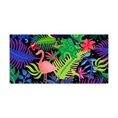 Tropical-exotic-colors-seamless-pattern Yoga Headband by Vaneshart