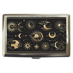 Asian-set-with-clouds-moon-sun-stars-vector-collection-oriental-chinese-japanese-korean-style Cigarette Money Case by Vaneshart