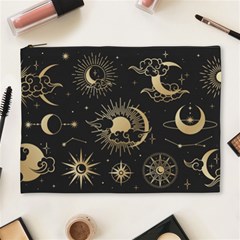 Asian-set-with-clouds-moon-sun-stars-vector-collection-oriental-chinese-japanese-korean-style Cosmetic Bag (xl) by Vaneshart