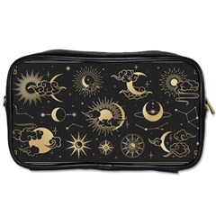 Asian-set-with-clouds-moon-sun-stars-vector-collection-oriental-chinese-japanese-korean-style Toiletries Bag (one Side) by Vaneshart