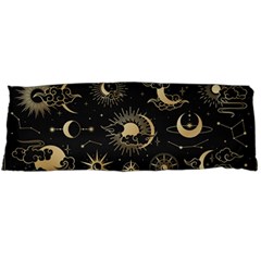 Asian-set-with-clouds-moon-sun-stars-vector-collection-oriental-chinese-japanese-korean-style Body Pillow Case (dakimakura)