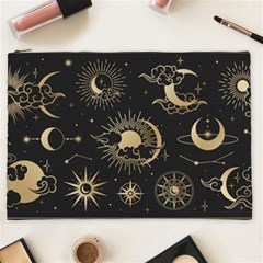 Asian-set-with-clouds-moon-sun-stars-vector-collection-oriental-chinese-japanese-korean-style Cosmetic Bag (xxl) by Vaneshart