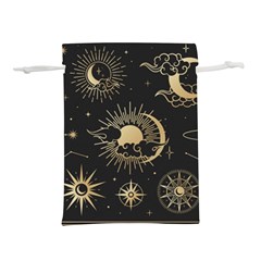 Asian-set-with-clouds-moon-sun-stars-vector-collection-oriental-chinese-japanese-korean-style Lightweight Drawstring Pouch (l) by Vaneshart