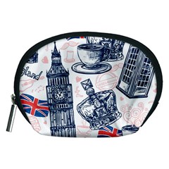 London-seamless-pattern Accessory Pouch (medium)