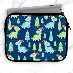 Cute-dinosaurs-animal-seamless-pattern-doodle-dino-winter-theme Apple Ipad 2/3/4 Zipper Cases by Vaneshart