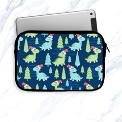 Cute-dinosaurs-animal-seamless-pattern-doodle-dino-winter-theme Apple Ipad Mini Zipper Cases by Vaneshart