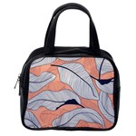 Floral-seamless-pattern-with-leaves-tropical-background Classic Handbag (One Side) Front