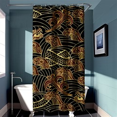 Oriental-traditional-seamless-pattern Shower Curtain 36  X 72  (stall)  by Vaneshart