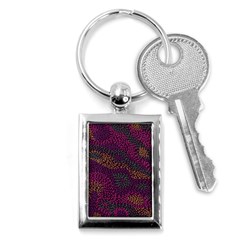 Colorful-abstract-seamless-pattern Key Chain (rectangle) by Vaneshart