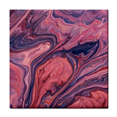 Abstract-colorful-painting-background-closeup Tile Coaster