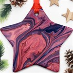 Abstract-colorful-painting-background-closeup Ornament (Star) Front