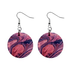 Abstract-colorful-painting-background-closeup Mini Button Earrings