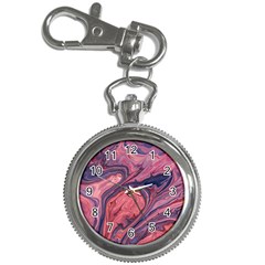 Abstract-colorful-painting-background-closeup Key Chain Watches