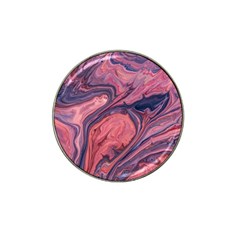 Abstract-colorful-painting-background-closeup Hat Clip Ball Marker (4 pack)