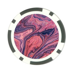 Abstract-colorful-painting-background-closeup Poker Chip Card Guard