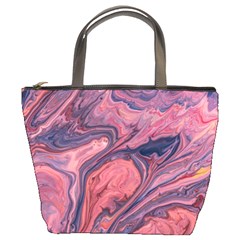 Abstract-colorful-painting-background-closeup Bucket Bag