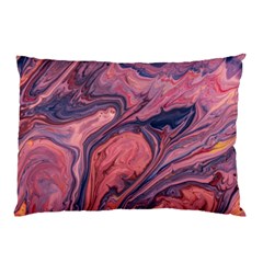 Abstract-colorful-painting-background-closeup Pillow Case