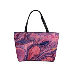 Abstract-colorful-painting-background-closeup Classic Shoulder Handbag