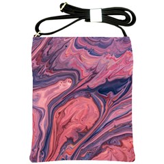 Abstract-colorful-painting-background-closeup Shoulder Sling Bag