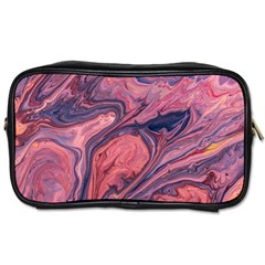 Abstract-colorful-painting-background-closeup Toiletries Bag (Two Sides)