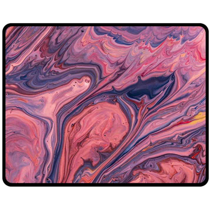 Abstract-colorful-painting-background-closeup Fleece Blanket (Medium) 