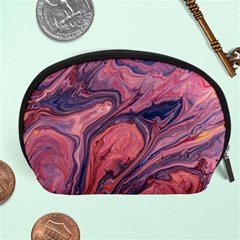 Abstract-colorful-painting-background-closeup Accessory Pouch (Large)