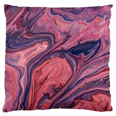 Abstract-colorful-painting-background-closeup Standard Flano Cushion Case (Two Sides)