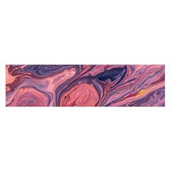 Abstract-colorful-painting-background-closeup Satin Scarf (Oblong)