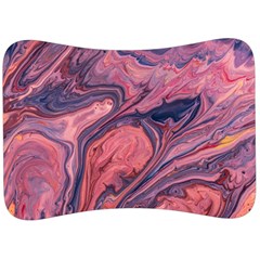 Abstract-colorful-painting-background-closeup Velour Seat Head Rest Cushion