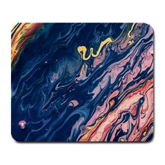 Liquid-abstract-paint-texture Large Mousepads by Vaneshart