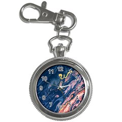 Liquid-abstract-paint-texture Key Chain Watches by Vaneshart