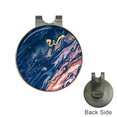 Liquid-abstract-paint-texture Hat Clips With Golf Markers by Vaneshart