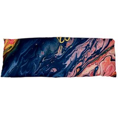 Liquid-abstract-paint-texture Body Pillow Case (dakimakura) by Vaneshart