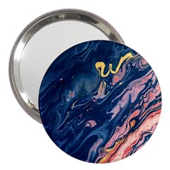 Liquid-abstract-paint-texture 3  Handbag Mirrors by Vaneshart