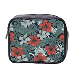 Seamless-floral-pattern-with-tropical-flowers Mini Toiletries Bag (two Sides) by Vaneshart