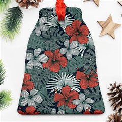 Seamless-floral-pattern-with-tropical-flowers Ornament (bell)