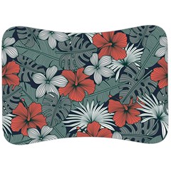 Seamless-floral-pattern-with-tropical-flowers Velour Seat Head Rest Cushion