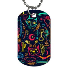 Sketch-graphic-illustration Dog Tag (two Sides) by Vaneshart